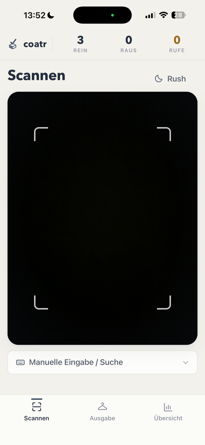 coatr Personal-Scanner